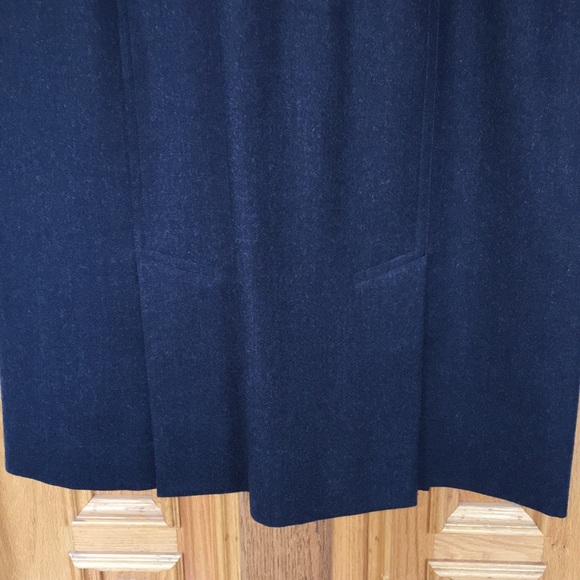 Vintage harvé benard skirt 100% wool fully lined size 6 - Picture 3 of 16